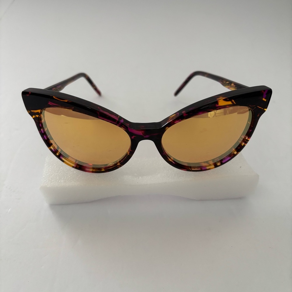 Mildfox Grand Dame Sunglasses Gold Mirror